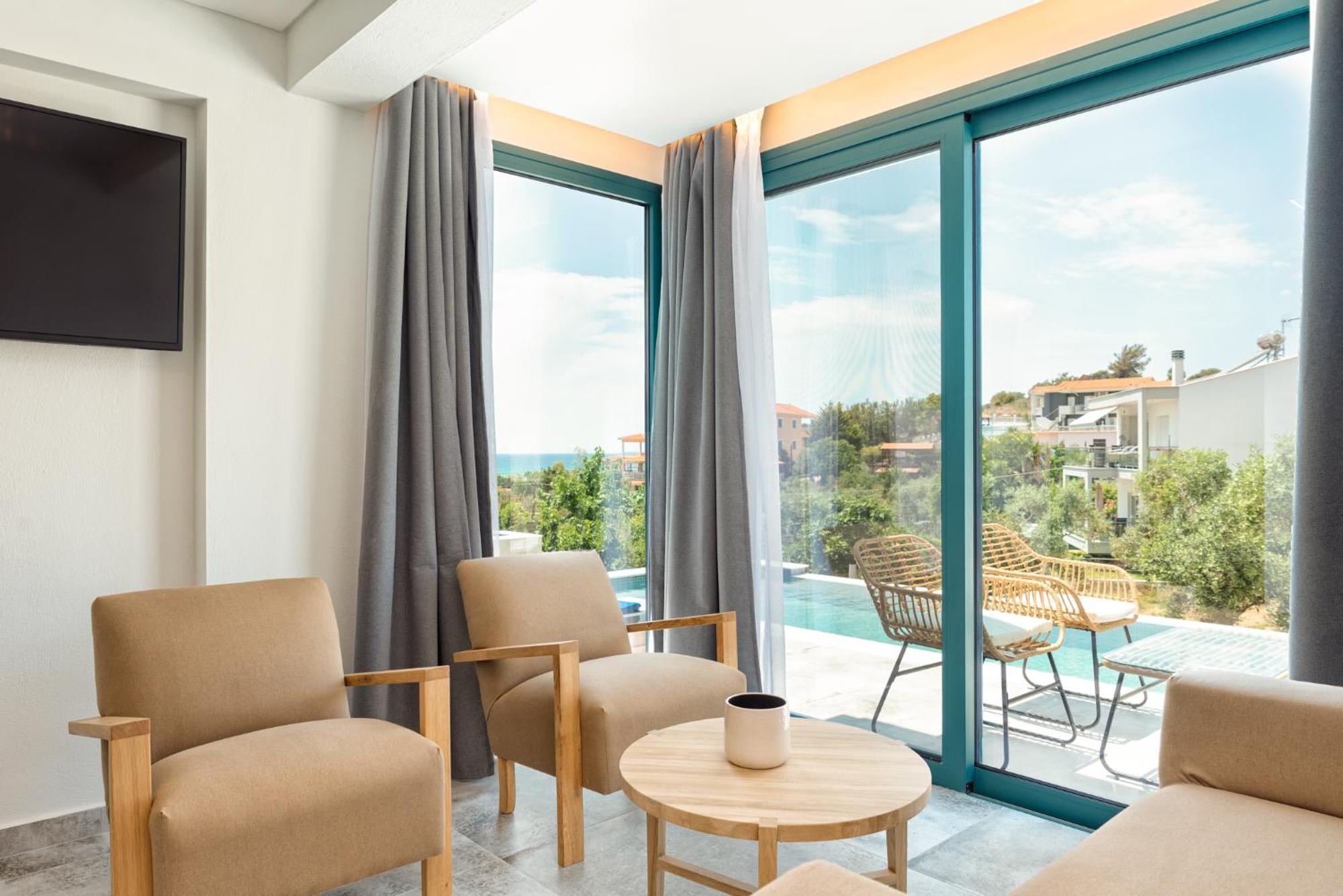 Villa Gonates Limenaria  Exterior photo